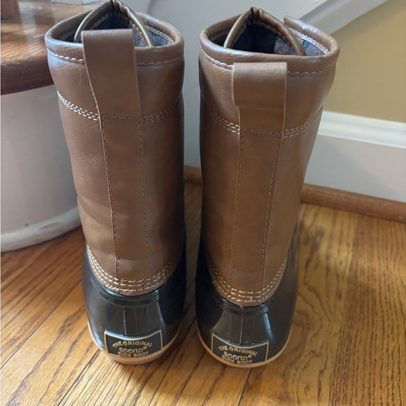 SPORTO The Original Duck Boot Womens Ariel Closed Toe Mid-Calf Rainboots - Picture 4 of 7